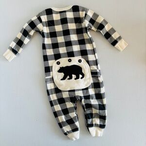 Little Blue House Bear Romper